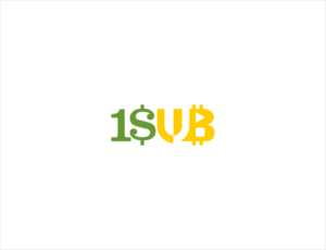 1$U? (with a 1 as negative space in the U) | Logo Design by BNdesigner