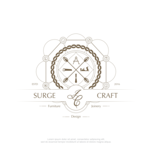 SurgeCraft - Furniture, Design, Joinery | Logo Design by Alexturner