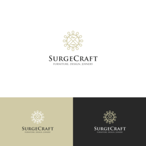 SurgeCraft - Furniture, Design, Joinery | Logo Design by Rii