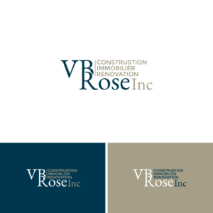 VB Rose Inc. (Immobilier,Construction,Renovation) | Design de Logo par AinebAyoub