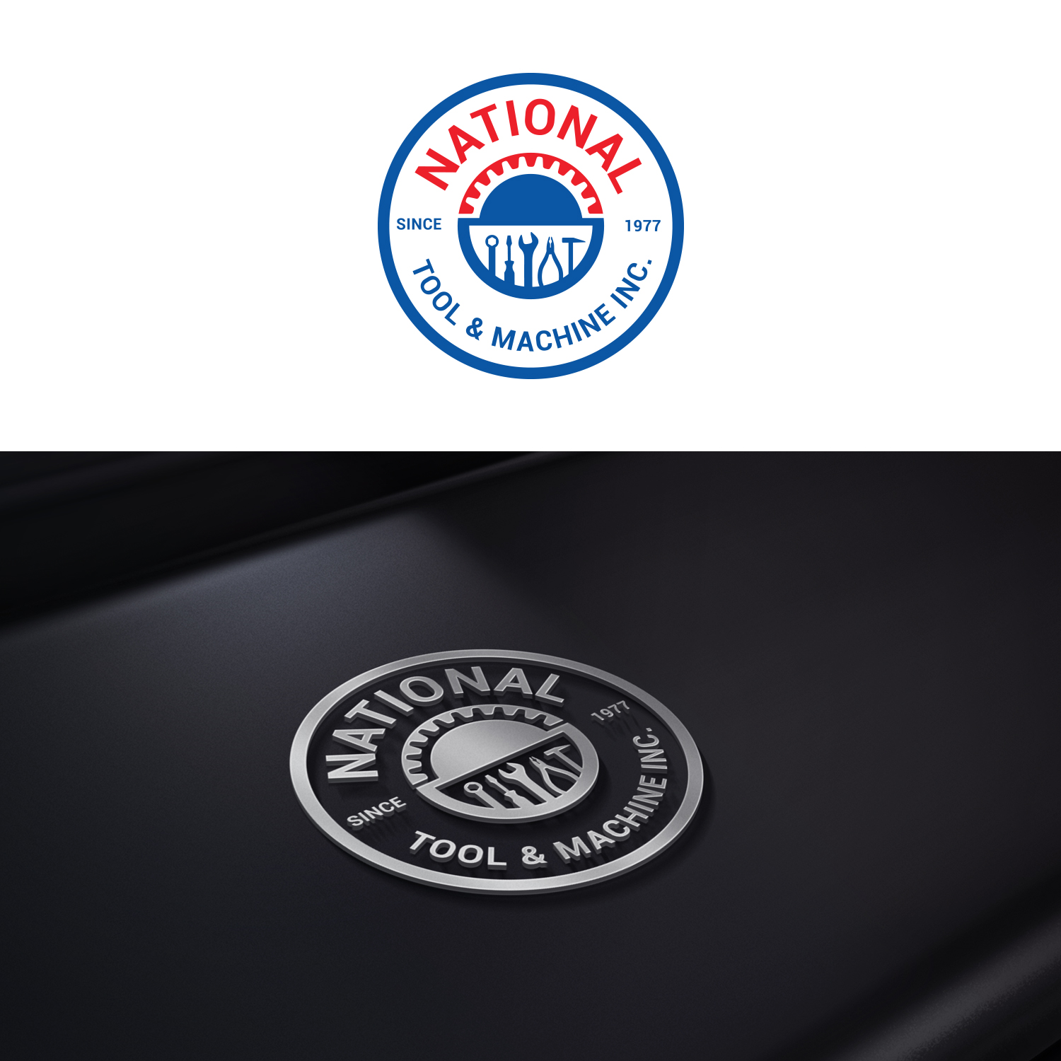 Logo Design by MG.graphics for National Tool & Machine Inc. | Design #25607853