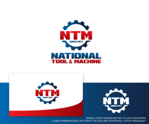 Logo Design by alvinnavarra for National Tool & Machine Inc. | Design: #25618961