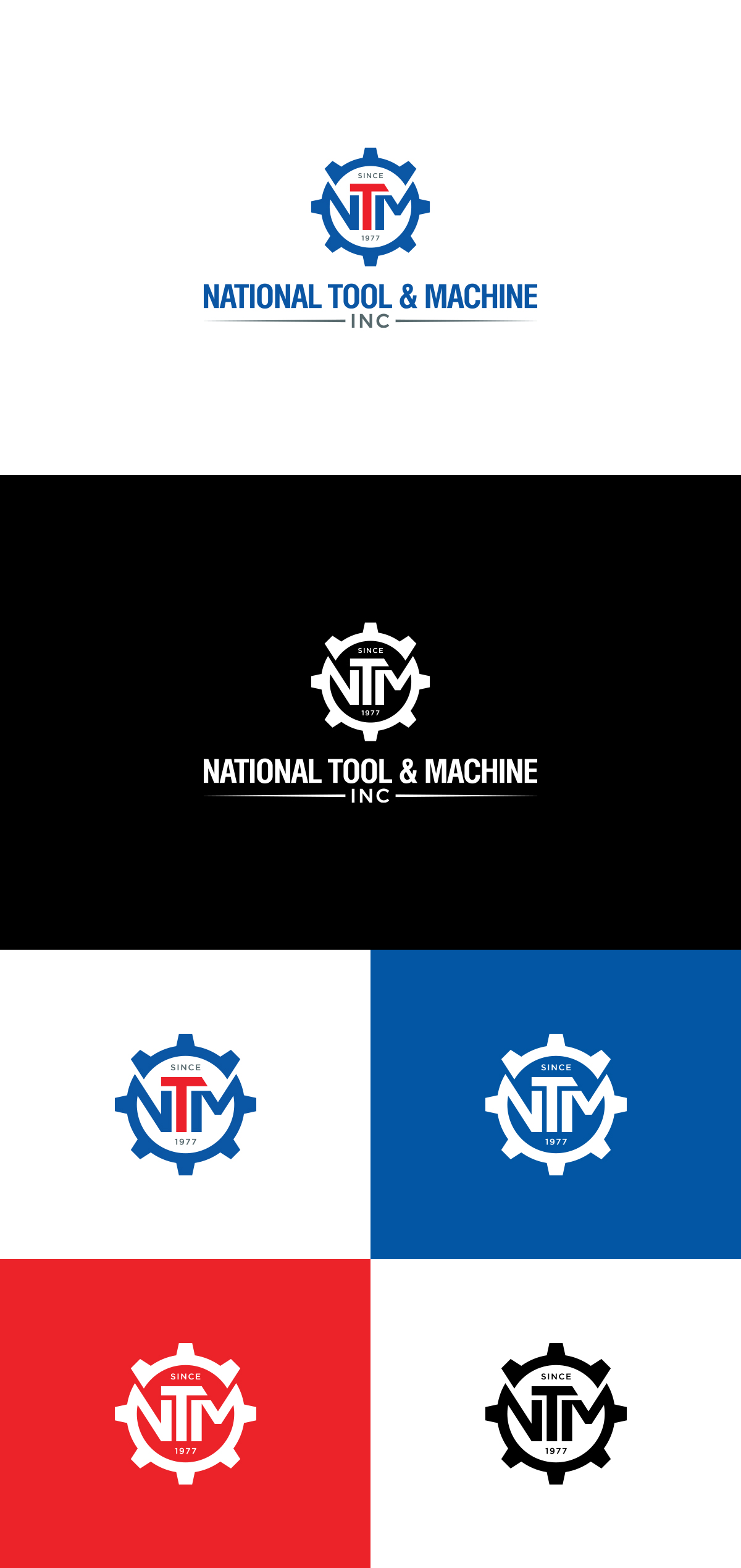 Logo Design by Lovisgo for National Tool & Machine Inc. | Design: #25656704