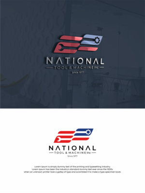 Logo Design by soriyeee for National Tool & Machine Inc. | Design: #25637650