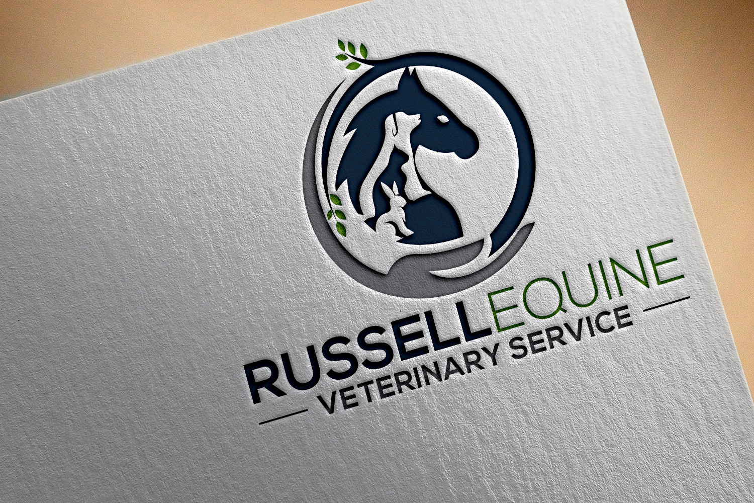 Logo Design by Rosalia.... for Russell Equine | Design #25601711
