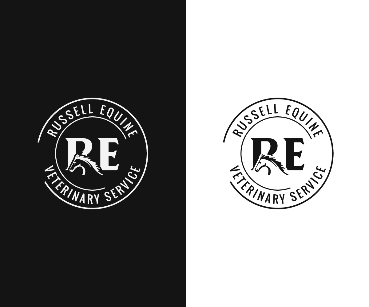 Logo Design by BabAgori for Russell Equine | Design #25600989