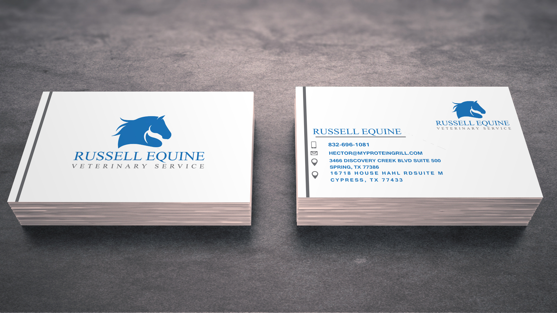 Logo Design by romasa design555 for Russell Equine | Design #25684826
