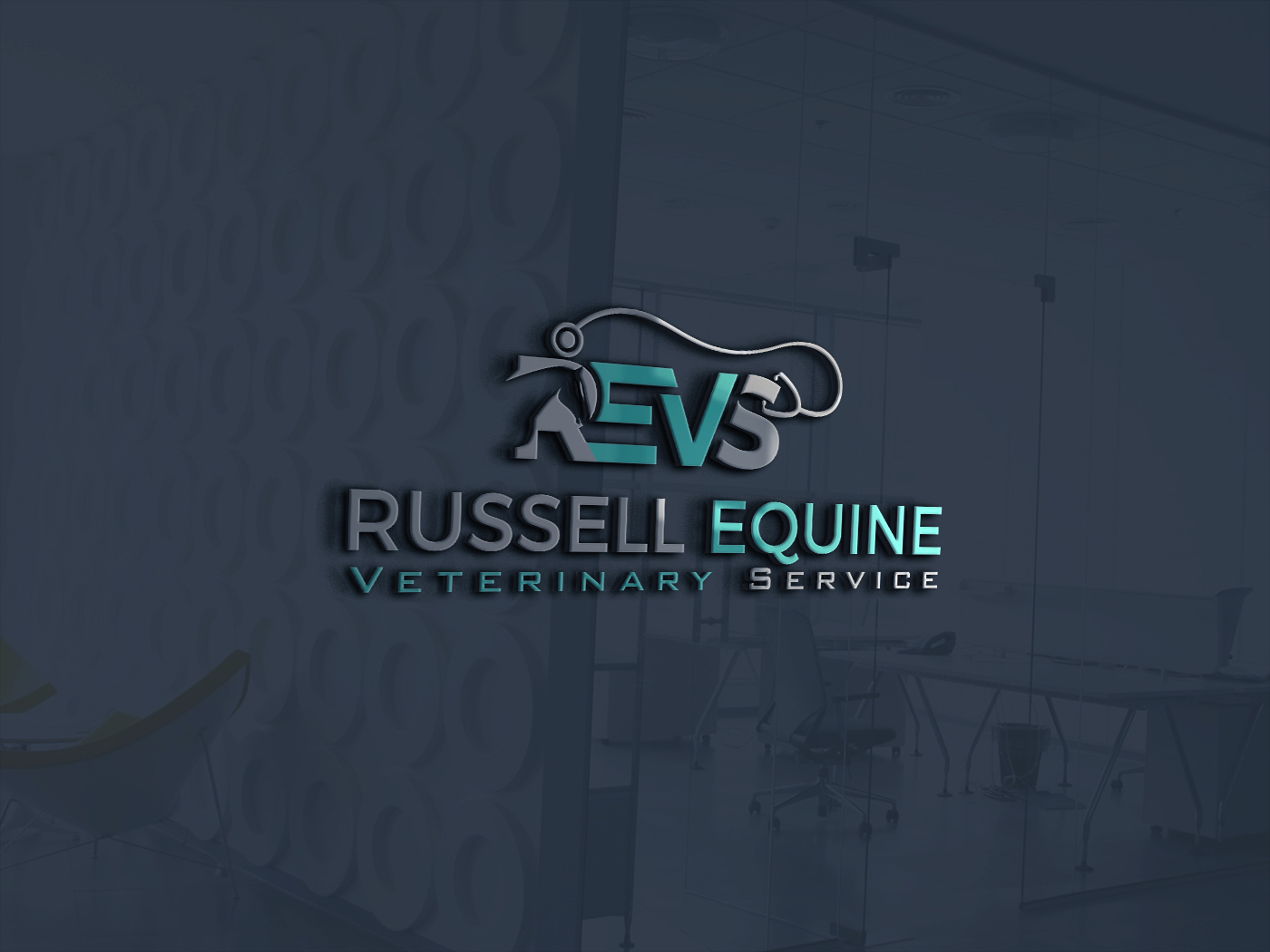 Logo Design by Deziners Zone for Russell Equine | Design #25615288