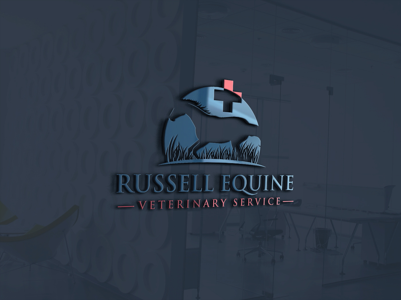 Logo Design by Deziners Zone for Russell Equine | Design #25615289