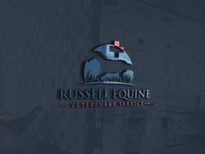 Logo Design by Deziners Zone for Russell Equine | Design: #25615289