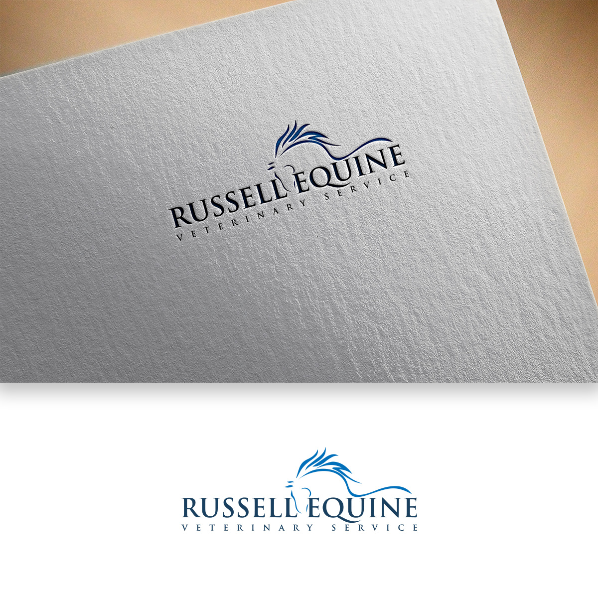 Logo-Design von DesignDUO für Russell Equine | Design #25626532