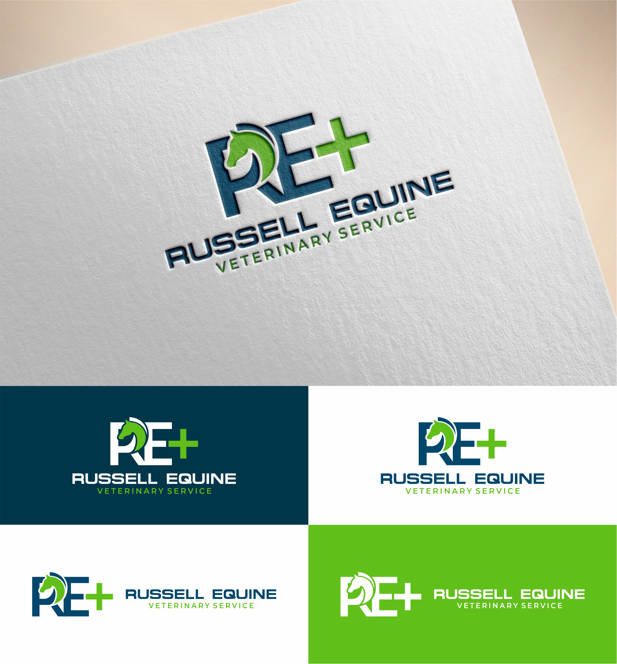 Logo-Design von MKR für Russell Equine | Design #25606529
