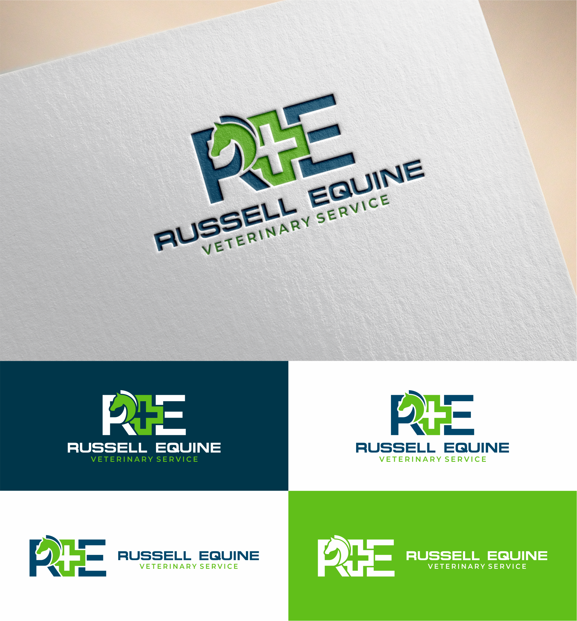 Logo-Design von MKR für Russell Equine | Design #25606531