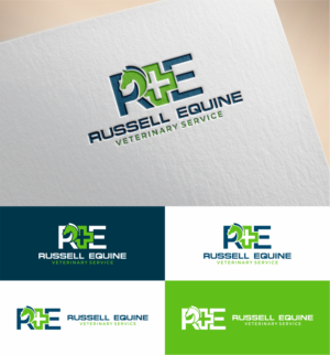 Logo Design by MKR for Russell Equine | Design: #25606531