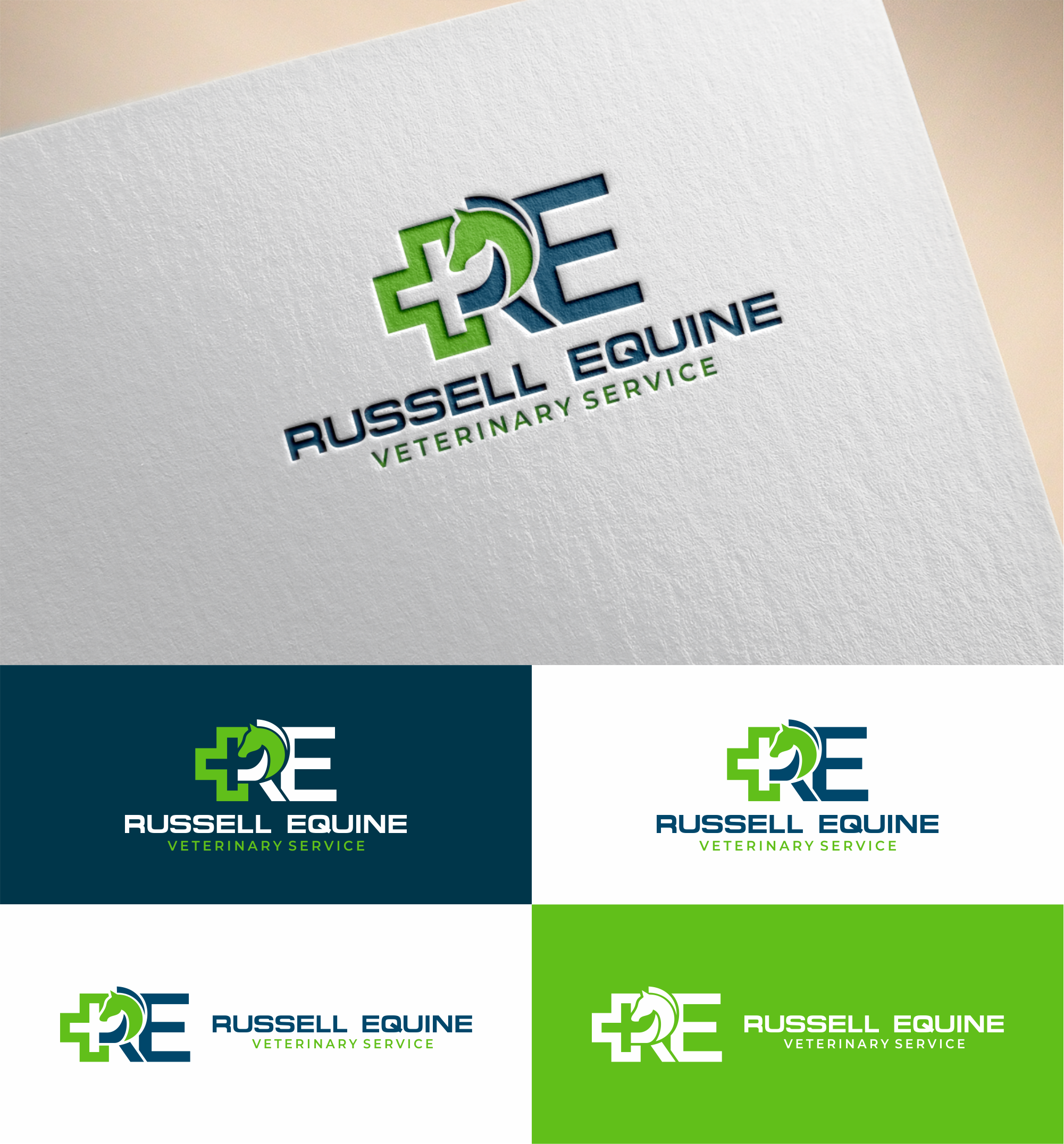 Logo-Design von MKR für Russell Equine | Design #25606533