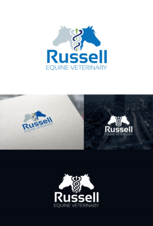 Logo Design by Th3o for Russell Equine | Design: #25605976