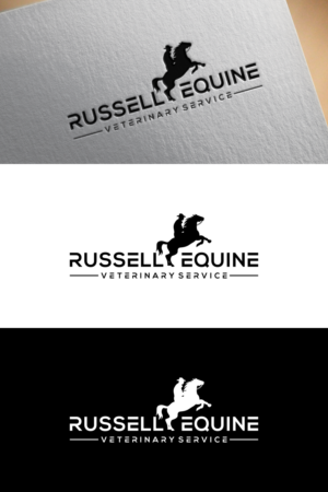 Logo Design by anak mama for Russell Equine | Design: #25599838