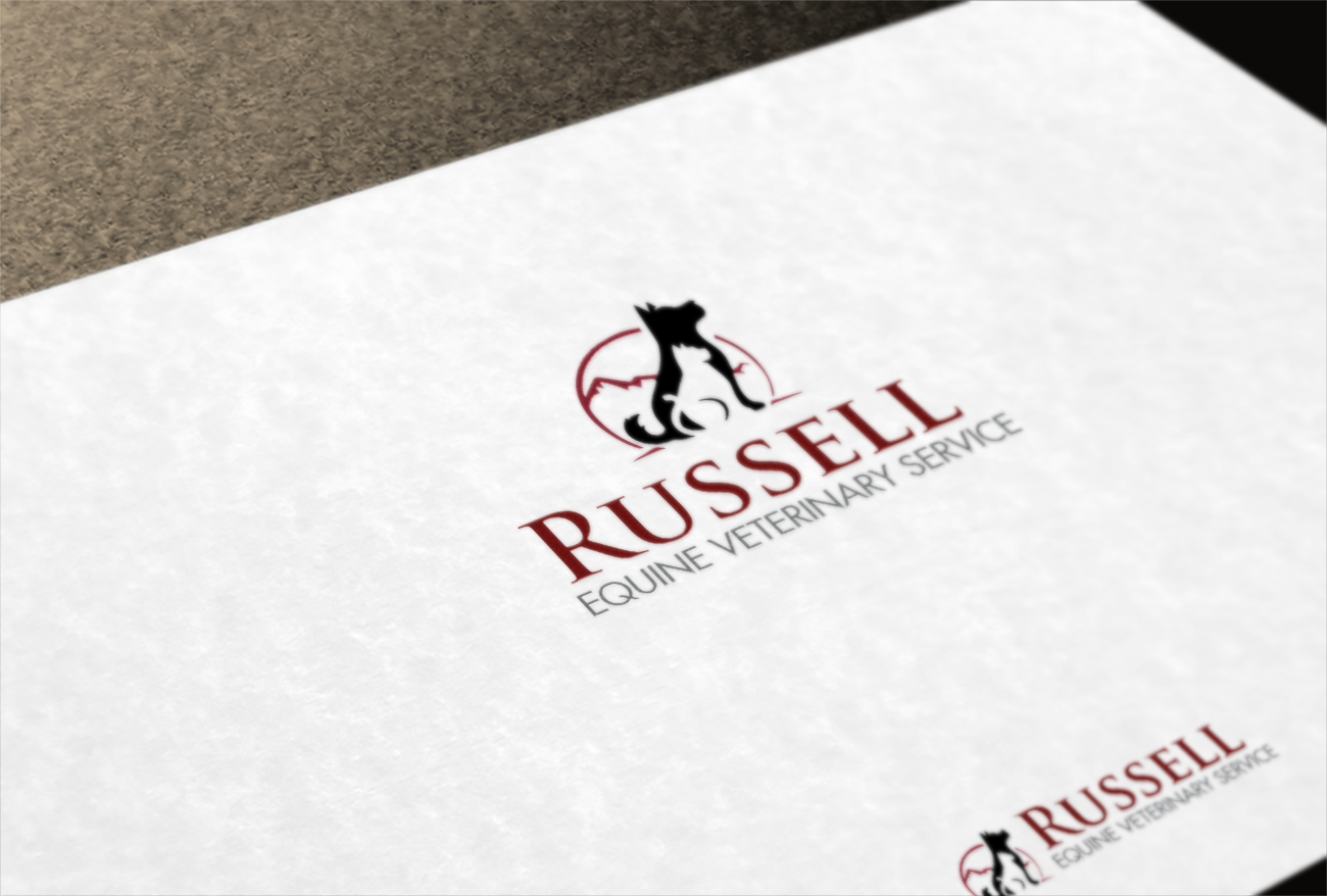Logo Design by bujanganss for Russell Equine | Design #25618057