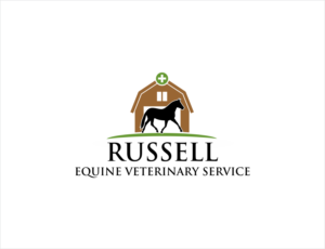 Russell Equine Veterinary Service | Logo Design by BNdesigner