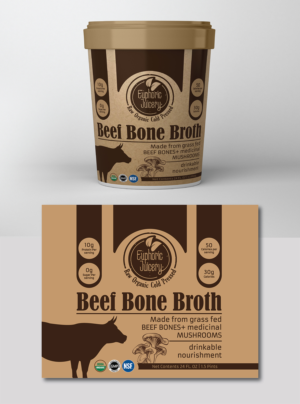 Label Design by Deziners Zone for Euphoric Juicery | Design: #25622188