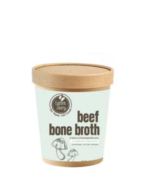 Cold pressed organic juice company is expanding to do bone broths | Label Design by Elizaa