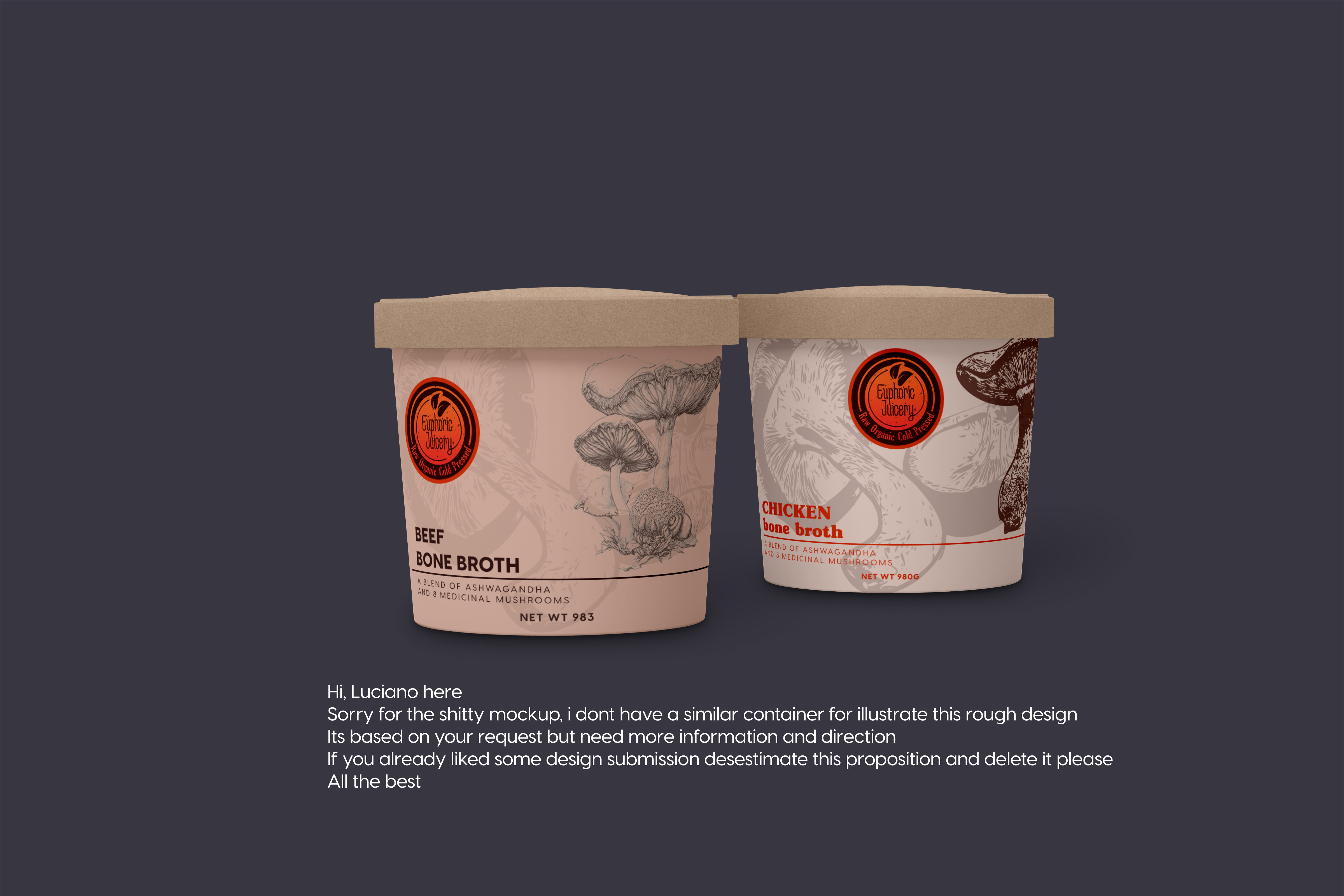Label Design by LABELL for Euphoric Juicery | Design #25640304