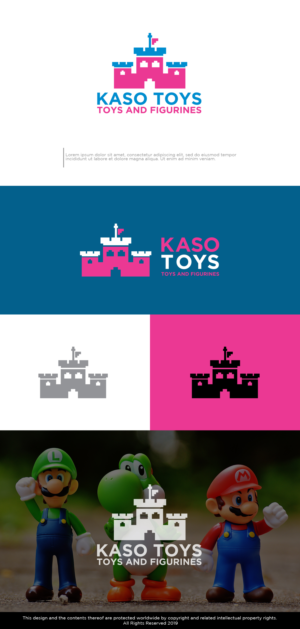 Kaso Toys | Logo Design by Kim Ji