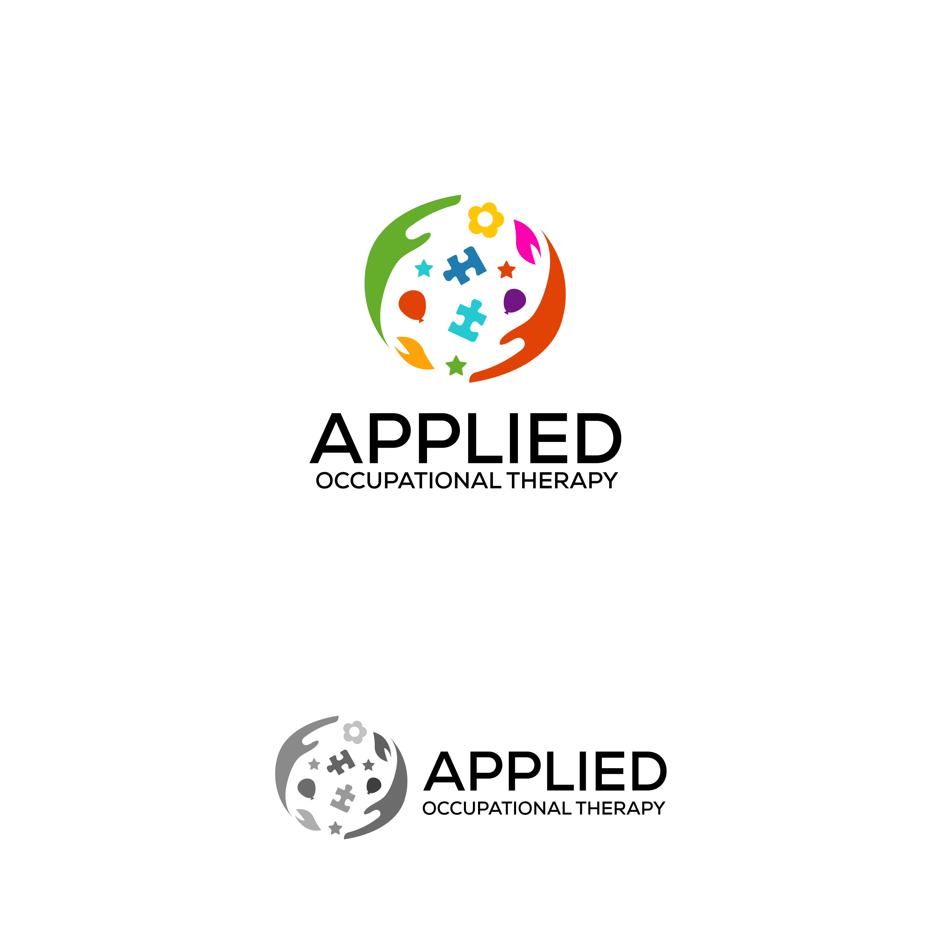 Logo Design by Ahmed @li for Applied Occupational Therapy | Design #25614603