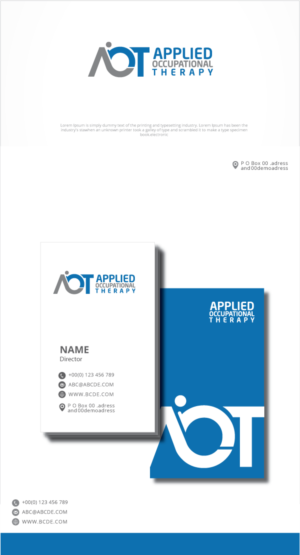 Logo Design by graphicevolution for Applied Occupational Therapy | Design: #25603321