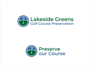 Lakeside Greens Golf Course Preservation | Logo Design by BNdesigner