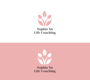 The logo only has the  name: Sophia Xu with or with out an icon | Logo Design by lnb...