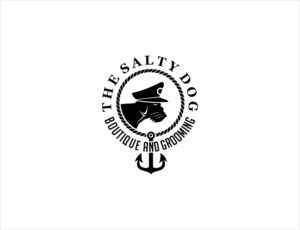 The Salty Dog Boutique and Grooming | Logo-Design von BNdesigner