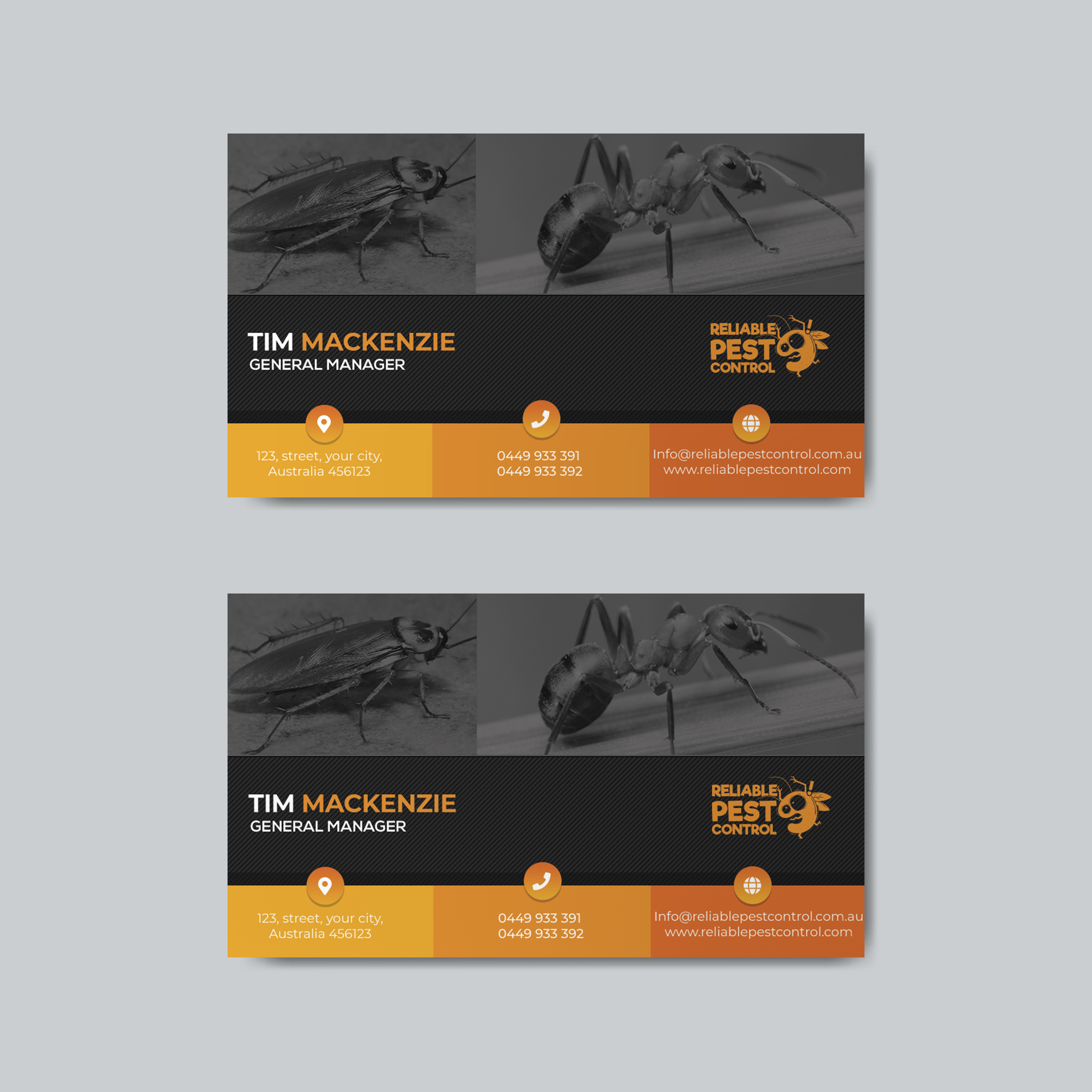 Business Card Design by sajjad 26 for this project | Design #25612921