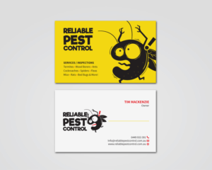 Pest Control Company needs business card!  | Business Card Design by MDesign