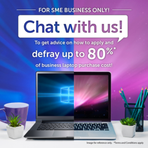 Design for Facebook Ad to promote Laptops purchase | Graphic Design by eleven