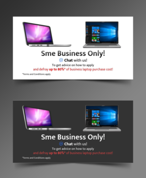 Design for Facebook Ad to promote Laptops purchase | Graphic Design by OwnDesign