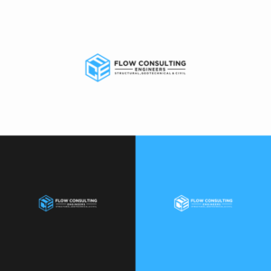 Flow Consulting Engineers - Structural, Geotechnical & Civil | Logo Design by LeaAus
