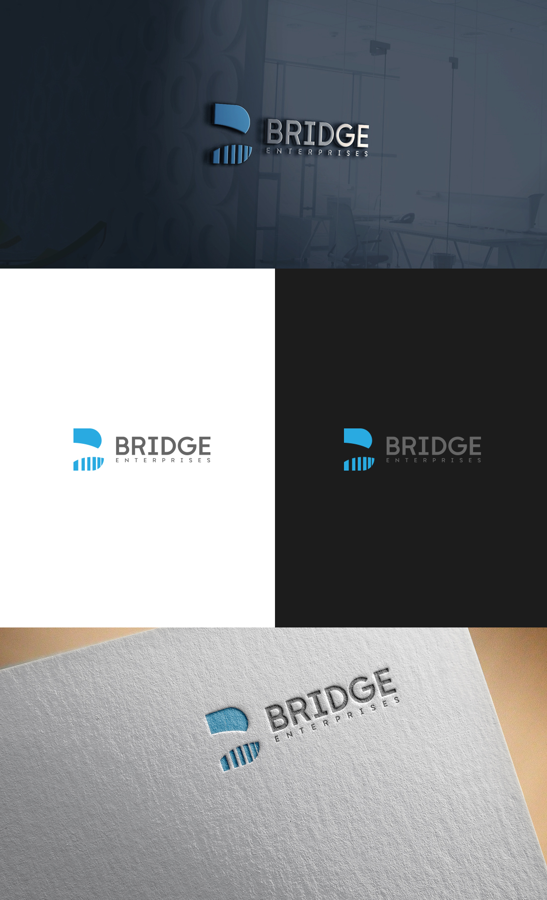 Logo Design by GLDesigns for Bridge Enterprises LLC | Design #25610768