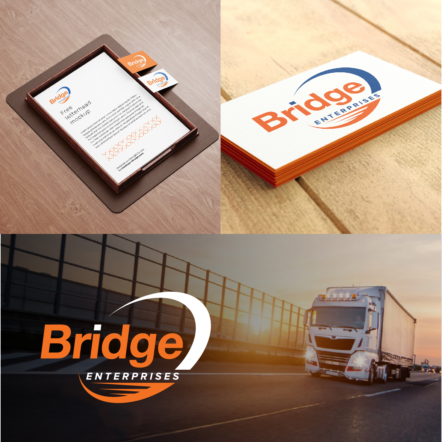 Logo-Design von 4tech services für Bridge Enterprises LLC | Design #25610848