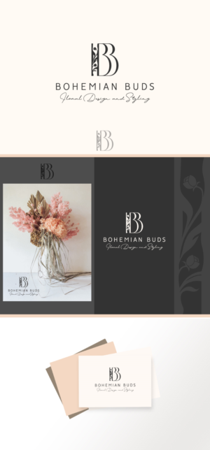 Bohemian Buds     Floral Design and Styling. | Logo-Design von AHGDesign