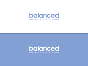 Balanced - slogan Kosher Meals | Logo Design by Atvento Graphics