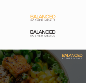 Balanced - slogan Kosher Meals | Logo Design by HYPdesign