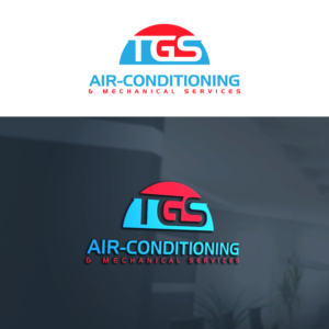 TGS Air-conditioning & Mechanical services | Logo Design by MaToTiPiLa