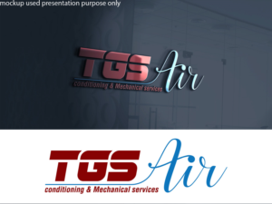 TGS Air-conditioning & Mechanical services | Logo Design by Juli creation