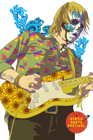 Illustration Design by Luis Arriola for Static Roots Festival | Design: #25755695