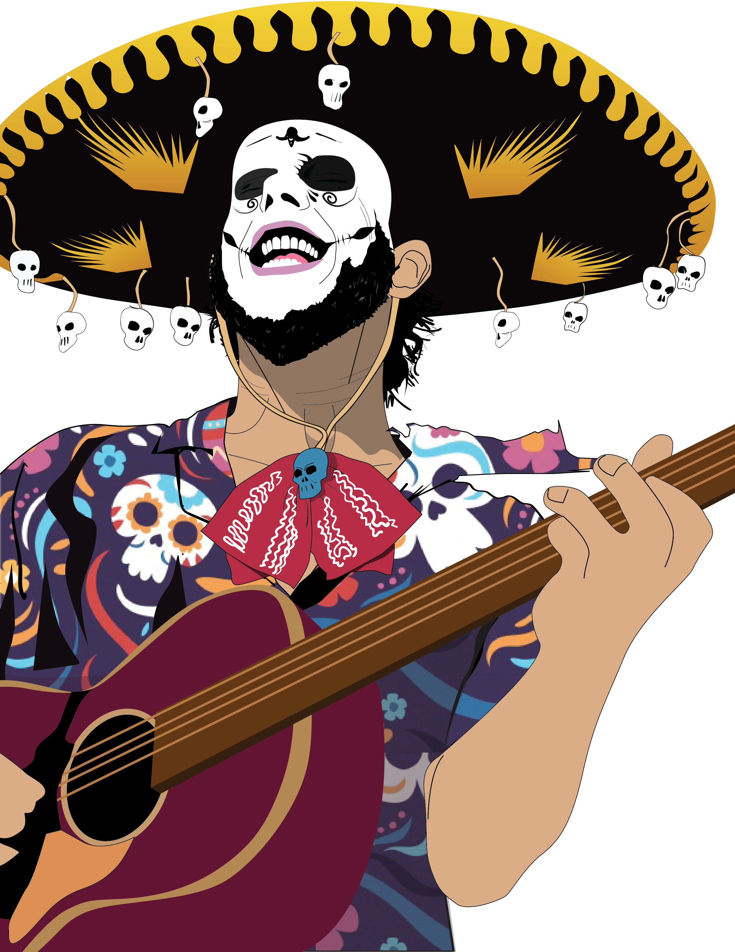 Design Illustration par vondon pour Static Roots Festival | Design #25644537