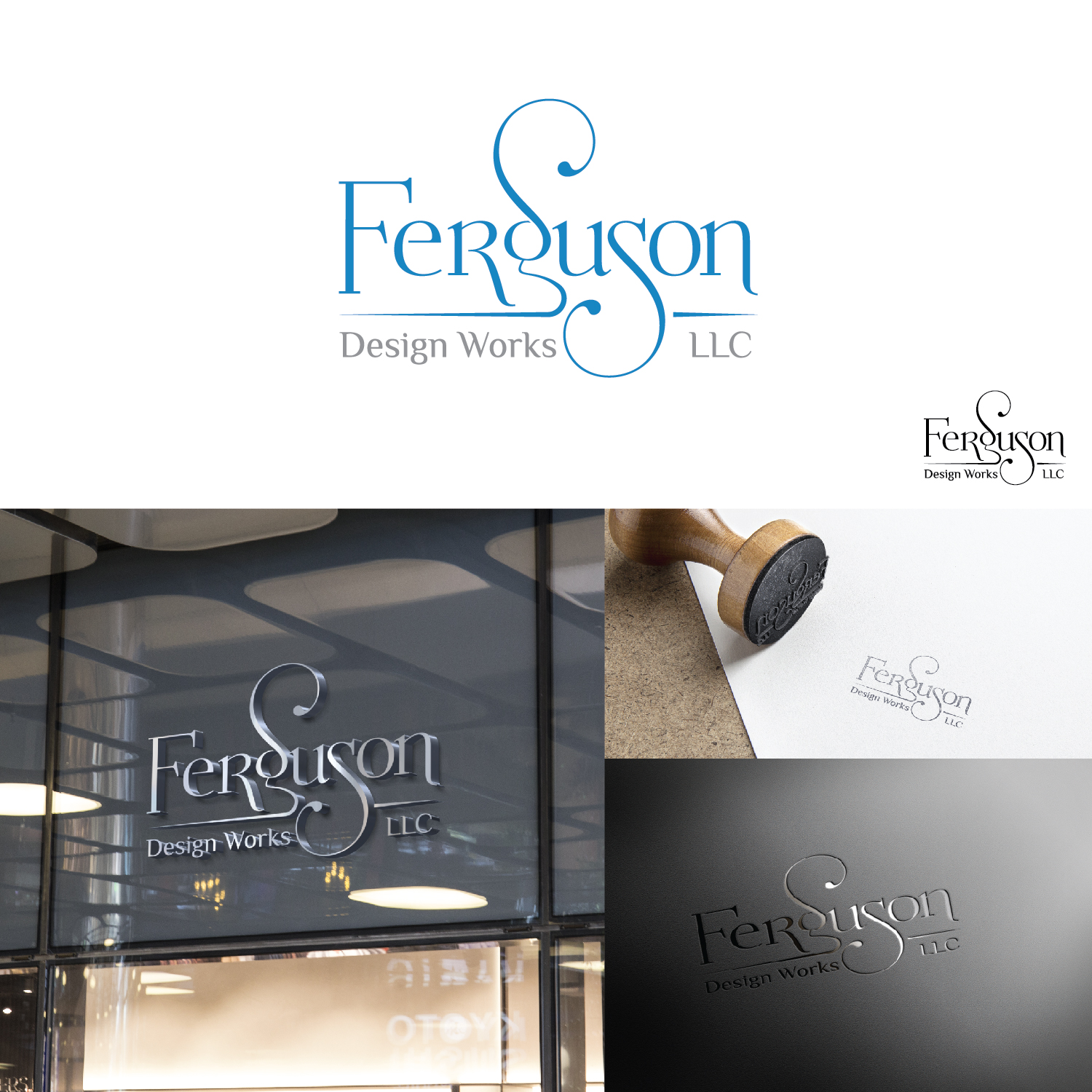 Logo Design by Maxo-Biz for Ferguson Design Works, LLC | Design #25618820