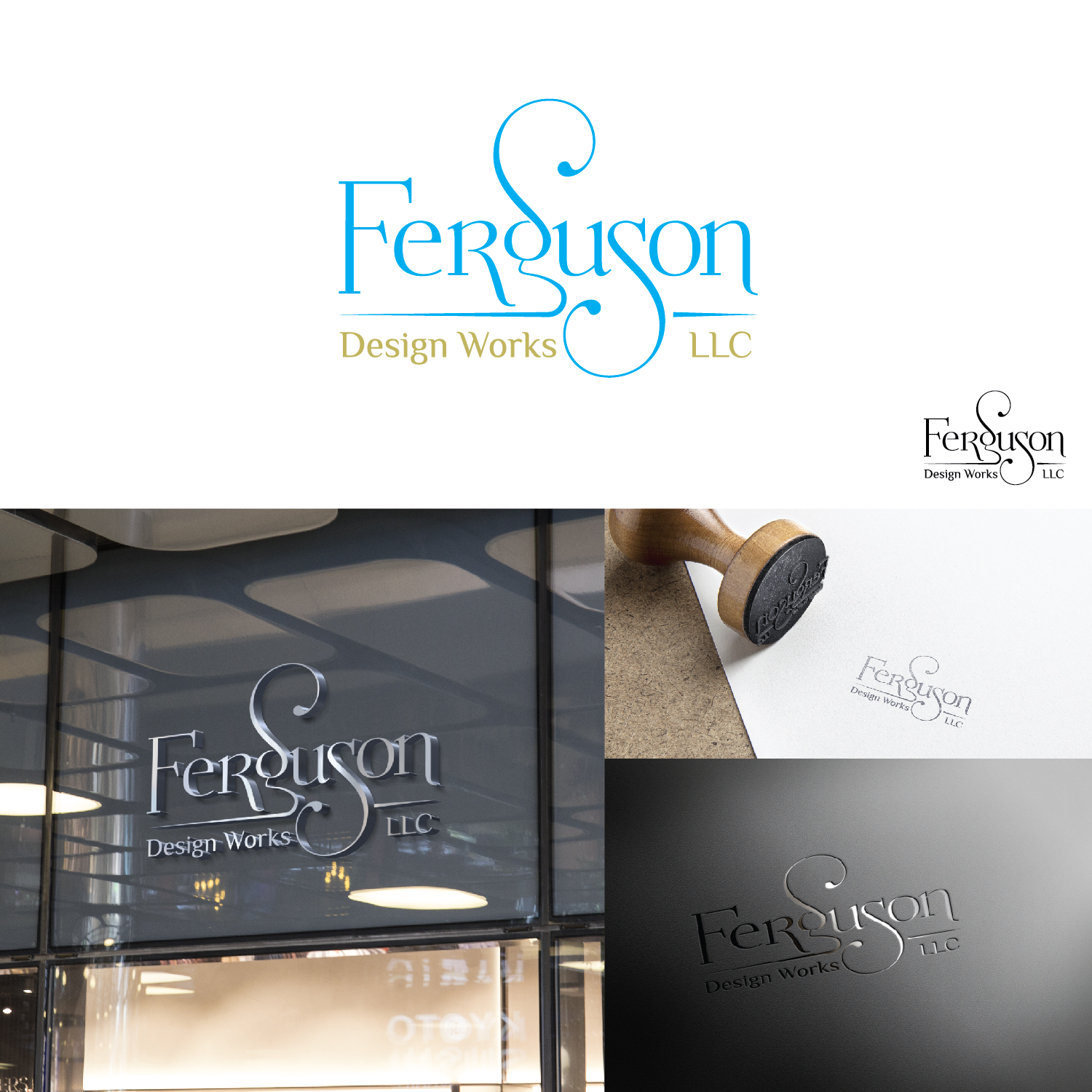 Logo Design by Maxo-Biz for Ferguson Design Works, LLC | Design #25618933