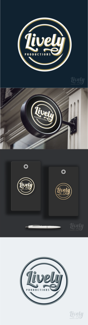 A Lively Production | Logo Design by fatiyadesign