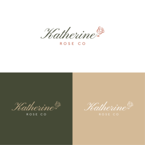 Katherine Rose Co | Logo Design by fauxdesigns